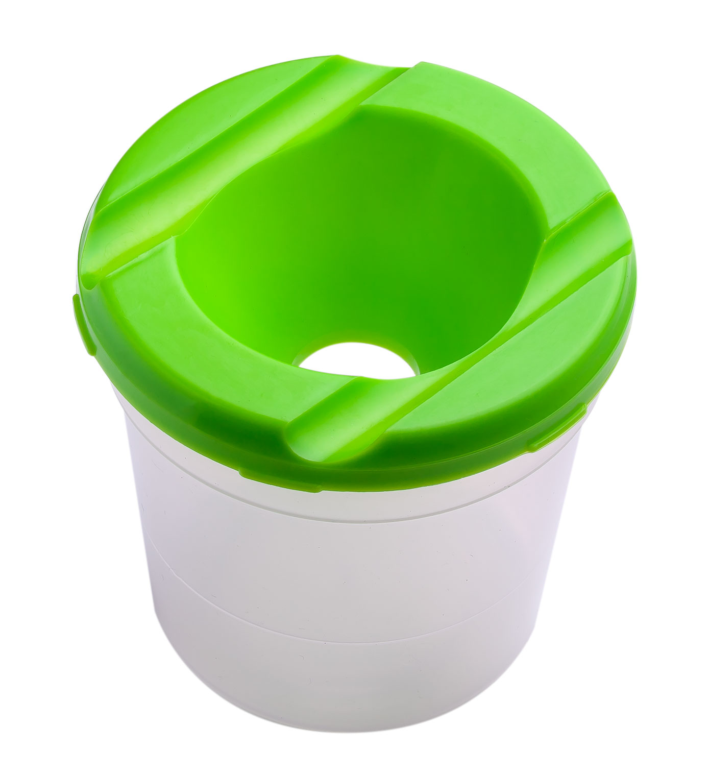 Стакан-непроливайка Kids line, 76*73*76мм., салат. ZiBi - фото 1