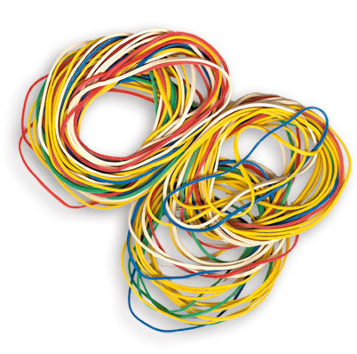 Гумки для грошей (d=55мм.) 50г., колір асорті BuroMax - фото 3