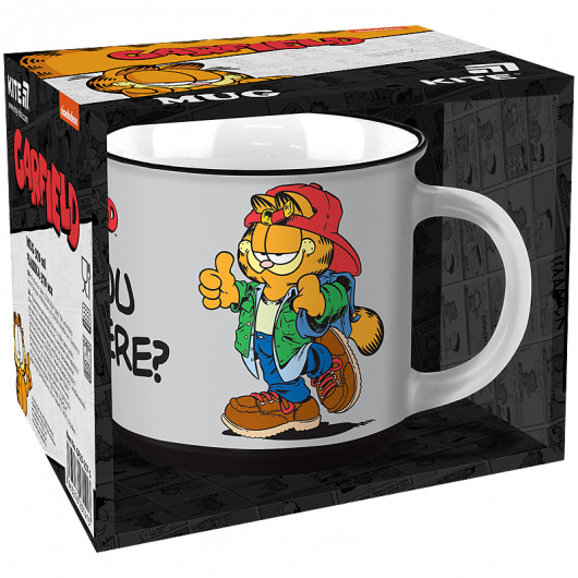 Чашка 370 мл, «Garfield»-1 Kite - фото 1