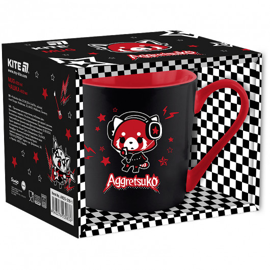 Чашка 400 мл, «Aggretsuko»-1 Kite - фото 1