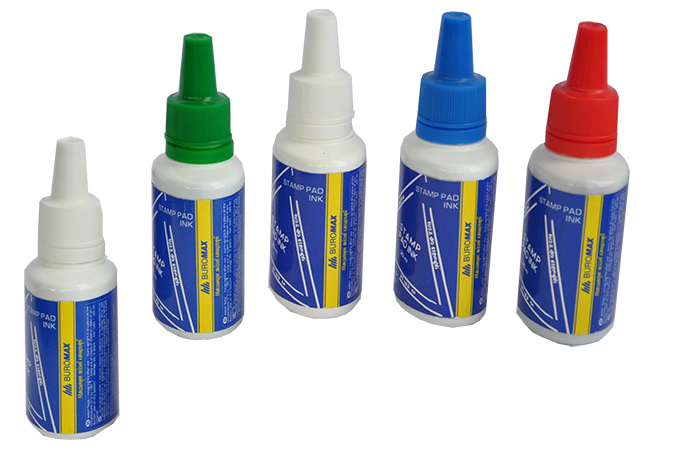 Краска штемпельная 30мл., черн. BuroMax - фото 1