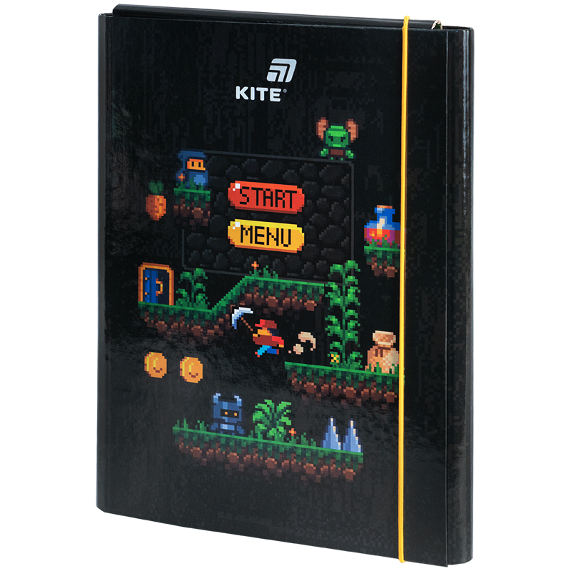 Папка для трудового обучения, А4, Pixel Game (K25-213-2) Kite - фото 1