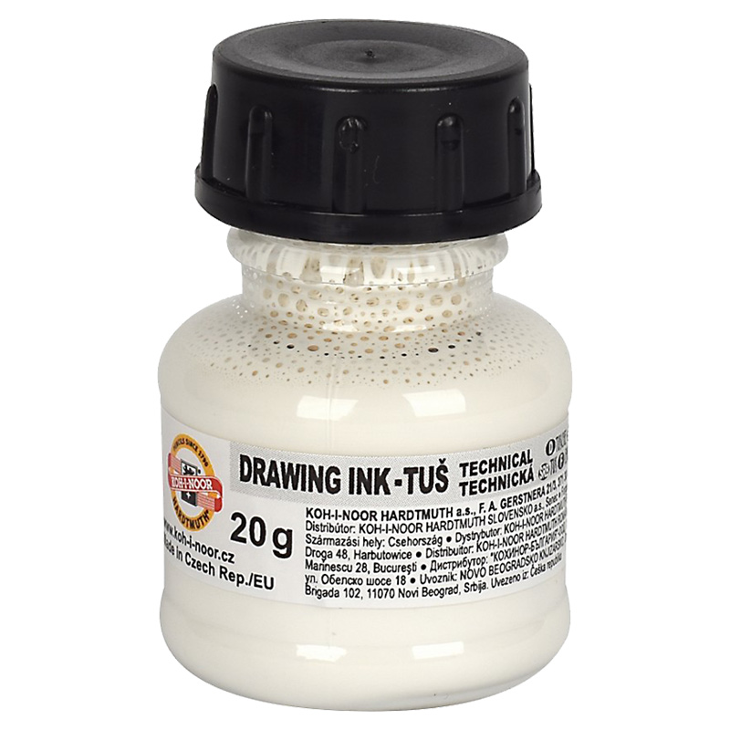 Туш для креслення, 20г., біл. Koh-i-noor - фото 1