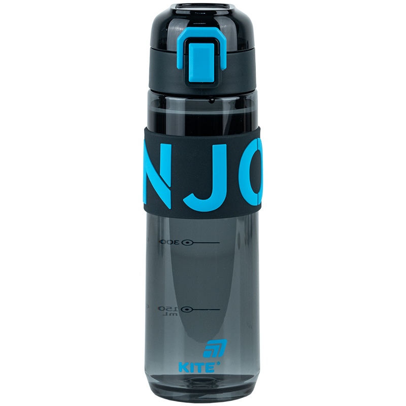 Пляшечка для води, 680 мл, чорно-блакитна (K25-1233-2) Kite - фото 2