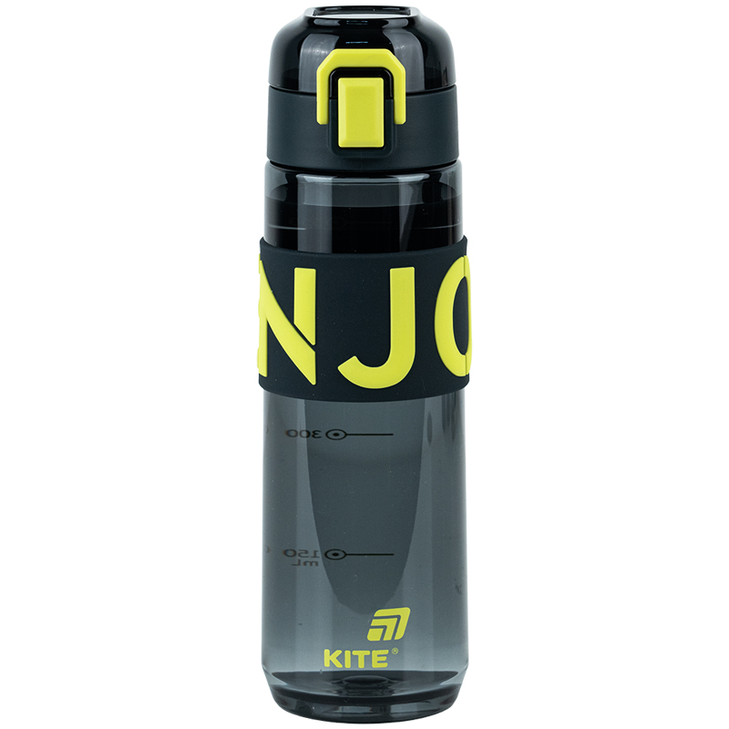 Пляшечка для води, 680 мл, чорно-жовта (K25-1233-1) Kite - фото 2