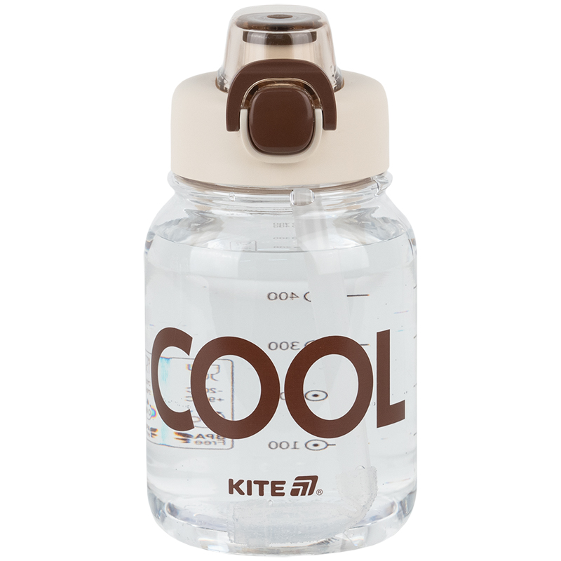 Бутылочка для воды, 700 мл, бело-коричневая (K25-1217-1) Kite - фото 2