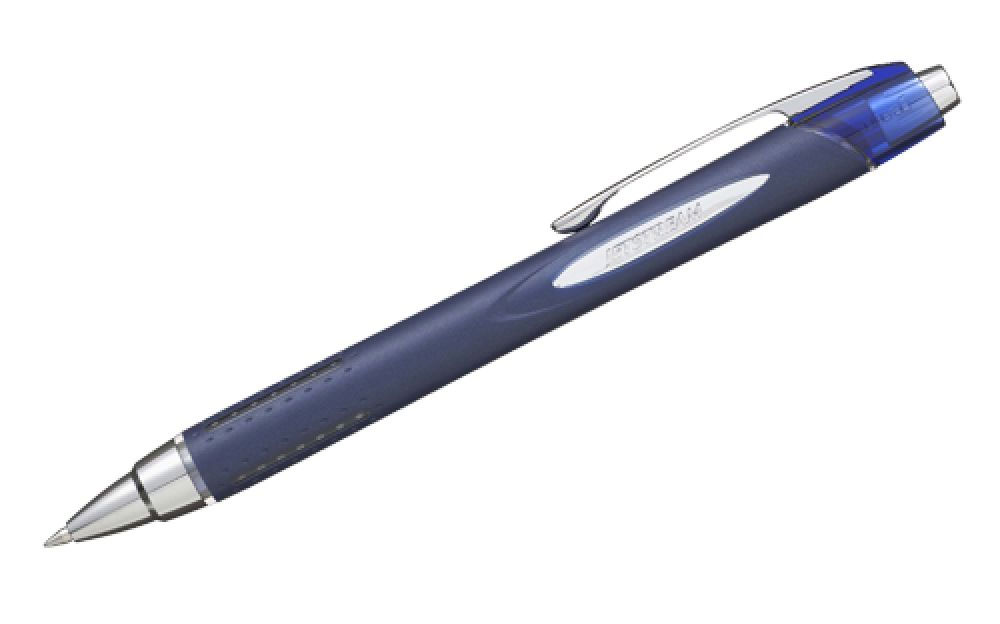 Роллер автомат. Jetstream, 0,7мм., корпус син., стержень син. Uni - фото 2