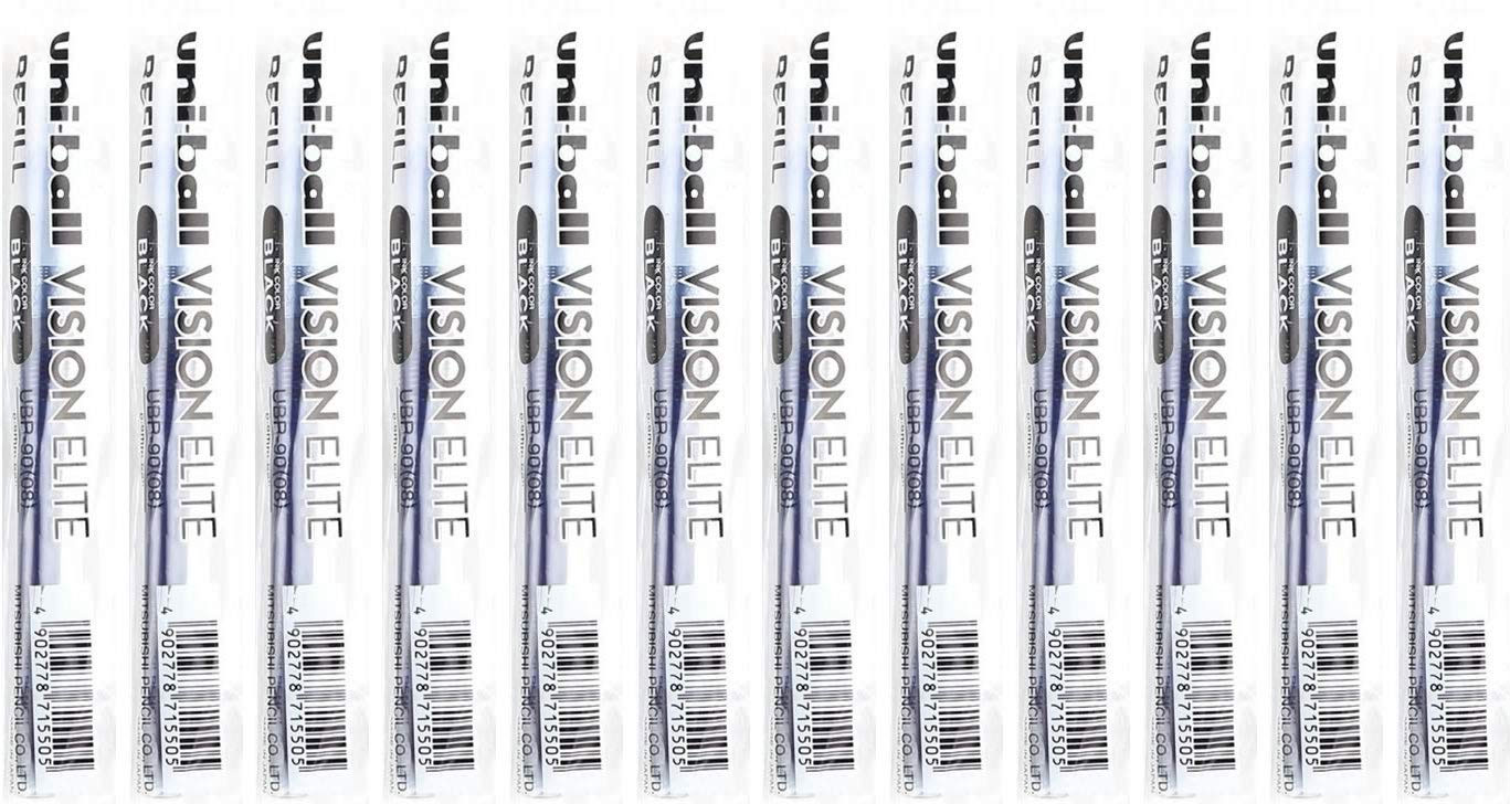 Стержень для роллера uni-ball Vision Elite, 0,8мм., черн. Uni - фото 3