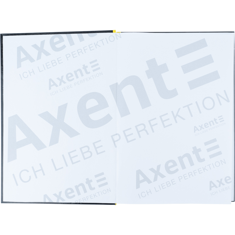 Книга учета 80л., А4, Colors, твердый переплет, офсет, кл., желт. Axent - фото 1