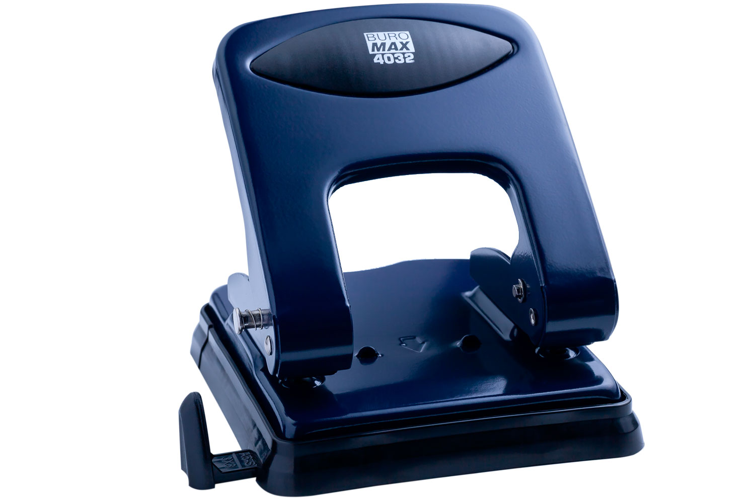 Діркопробивач на 2 отвори, до 40 аркушів, BM.4032, металевий, 119*144*110мм., син. BuroMax - фото 1