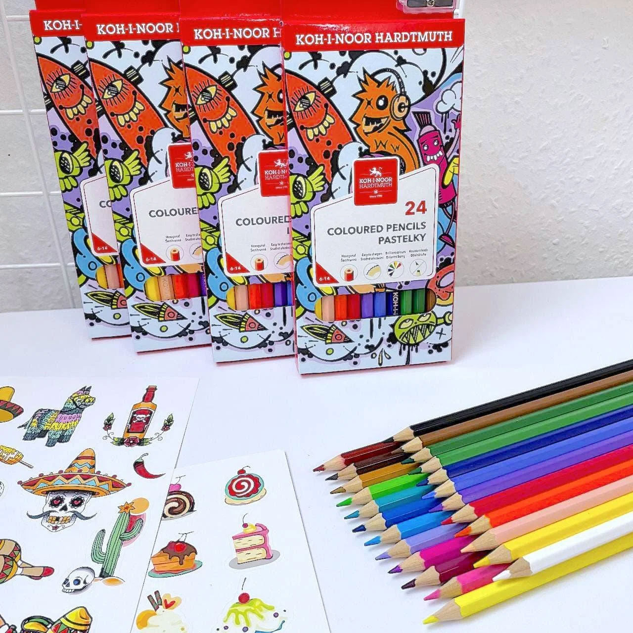 Карандаши цветные, 24цв., Teenage Koh-i-noor - фото 3