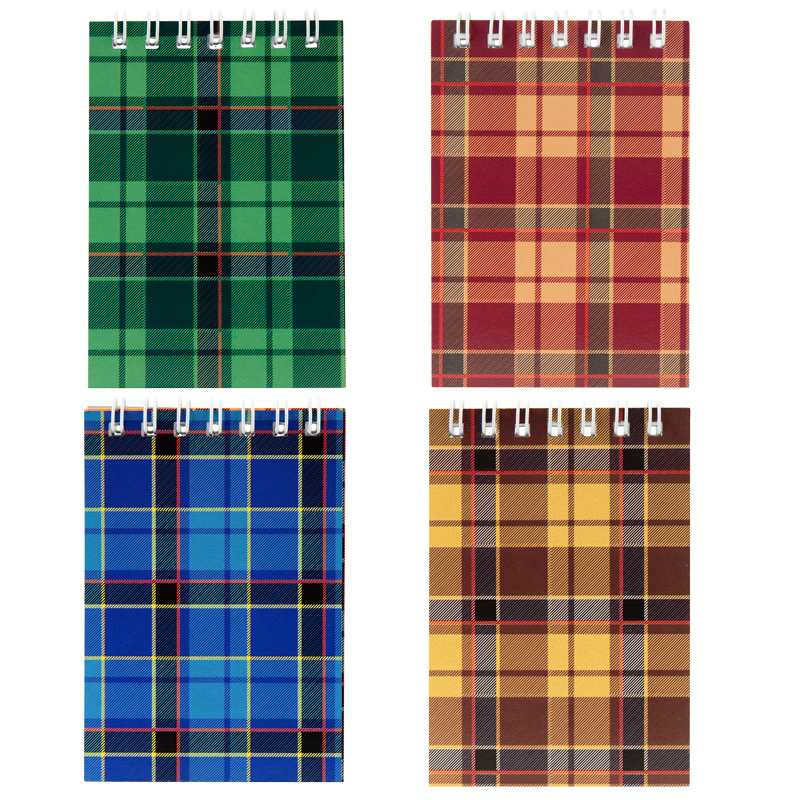 Блокнот А7 на спирали 48л., кл., ассорт. Axent - фото 2