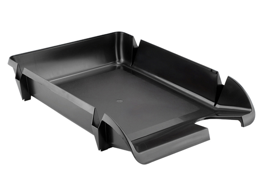 Лоток горизонтальный, черный D4003 Axent - фото 1
