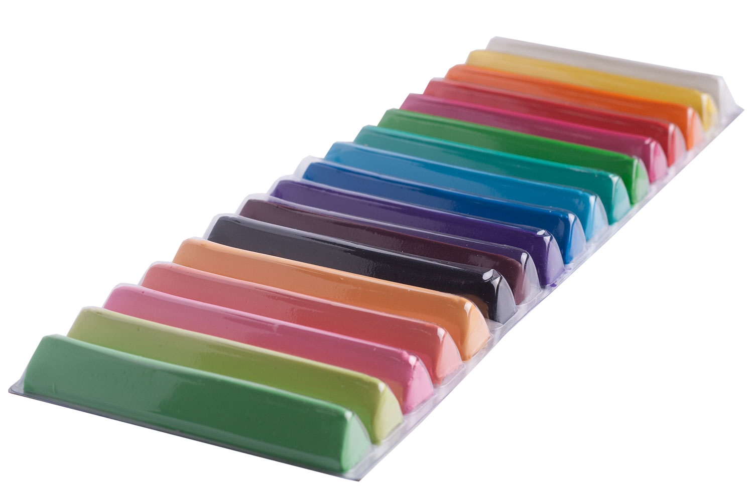 Пластилін 17кол. (12 стандарт. + 5 неон.), 272гр. KIDS line ZiBi - фото 1