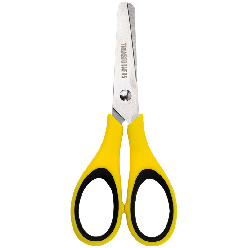 Ножиці  дитячі з гум. вставками, 13см Transformers Kite - фото 1