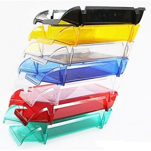 Лоток горизонтальный для бумаг Компакт, дымчатый Арника - фото 4