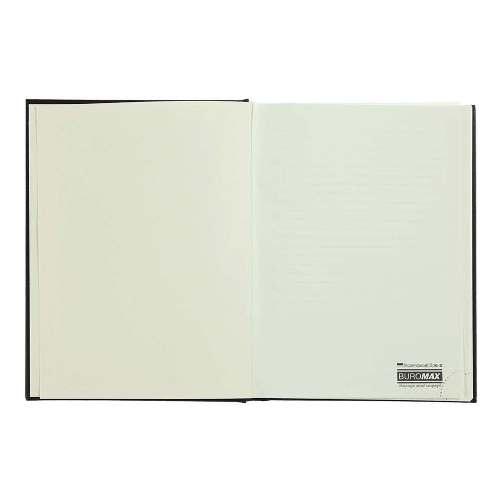 Щоденник не датований BASE, 150*205мм., 288 сторінок, бумвініл, лінія, син. BuroMax - фото 6