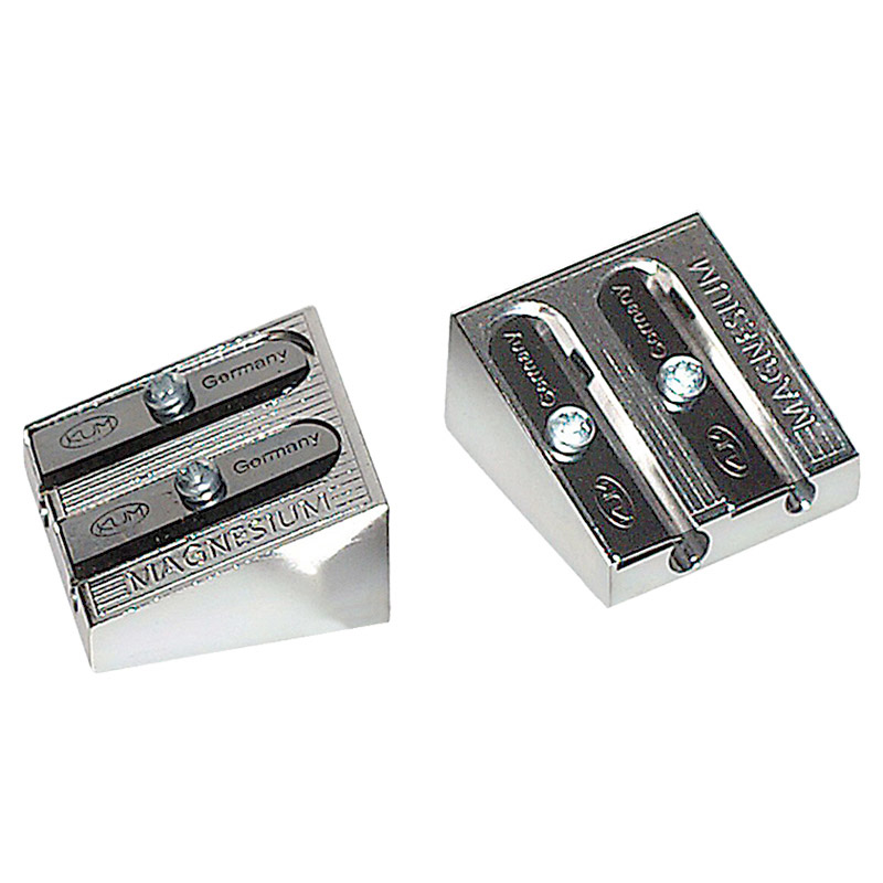 Точилка без контейнера, металлическая, клиновидная форма 410, двойная KUM - фото 1