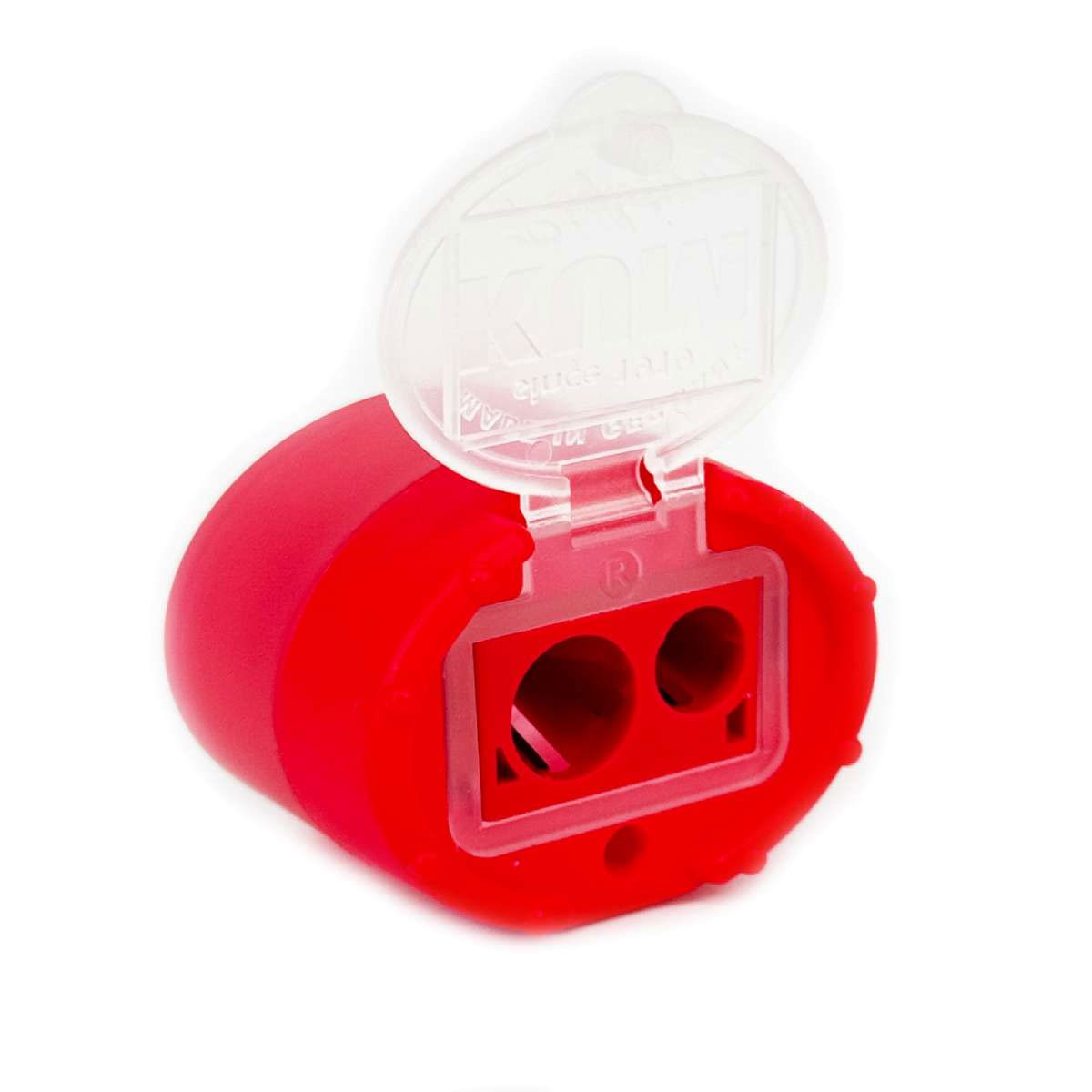 Точилка пластиковая с контейнером 