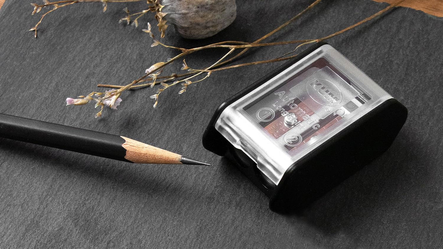 Точилка Automatic AS3 + 2 запасні леза KUM - фото 2