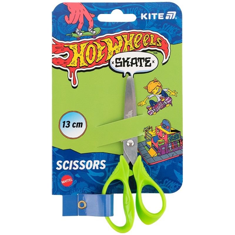 Ножницы детские, 13см Hot Wheels Kite - фото 1