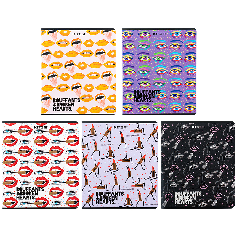 Зошит 48 арк., кл., гібр. лак + УФ лак, BBH (K24-259-1) Kite - фото 19