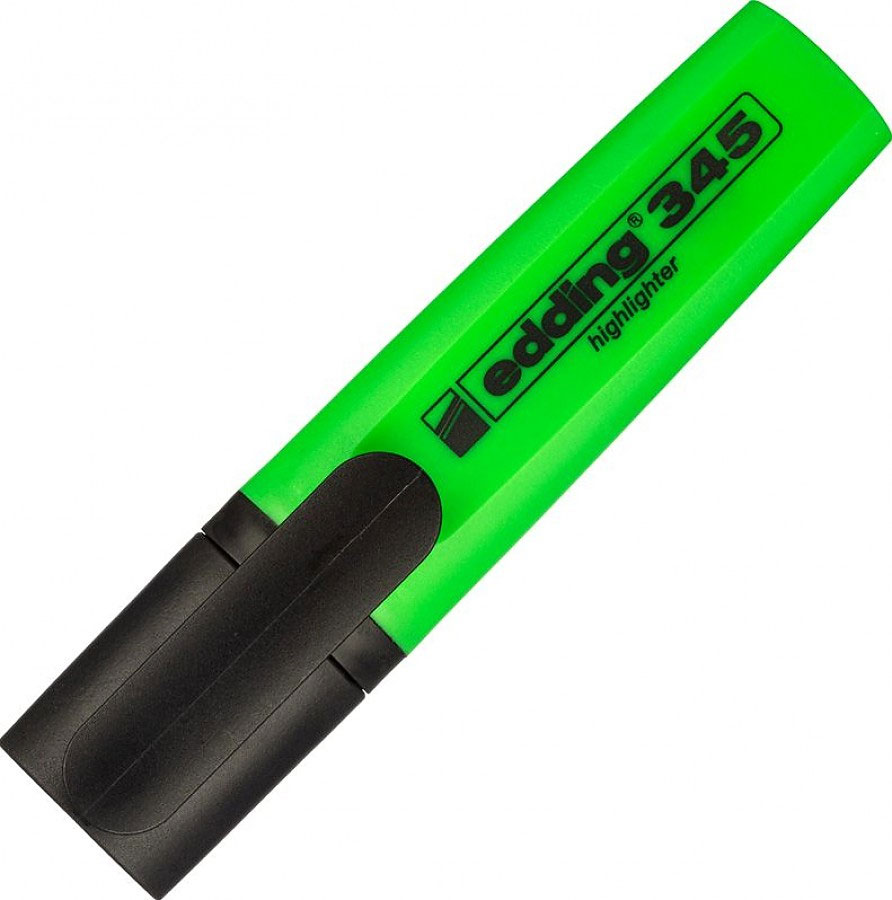 Маркер текстовий 345, 2-5мм., зелен. Edding - фото 3