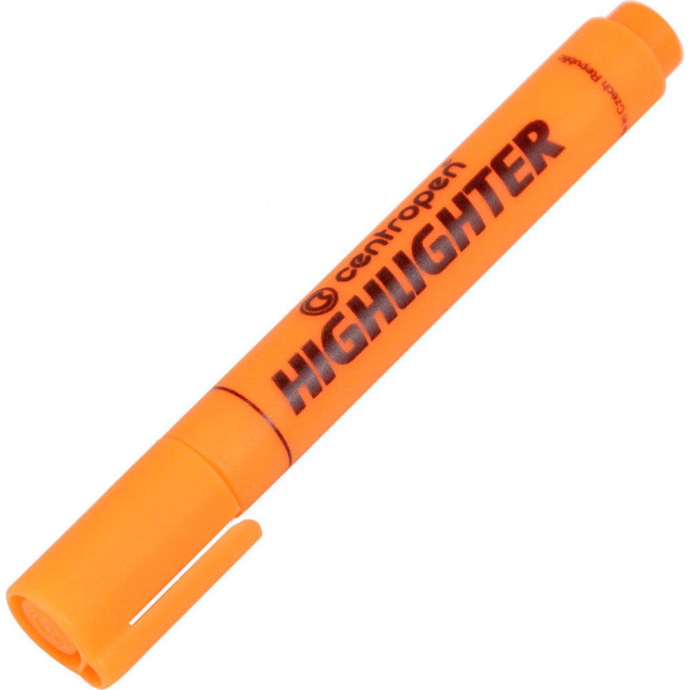Маркер текстовый Fax 8852, 1-4,6мм., оранж. Centropen - фото 3