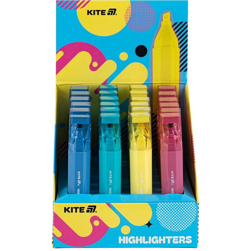 Маркер Highlighter, Kite Creative Trendy Colors Kite - фото 2
