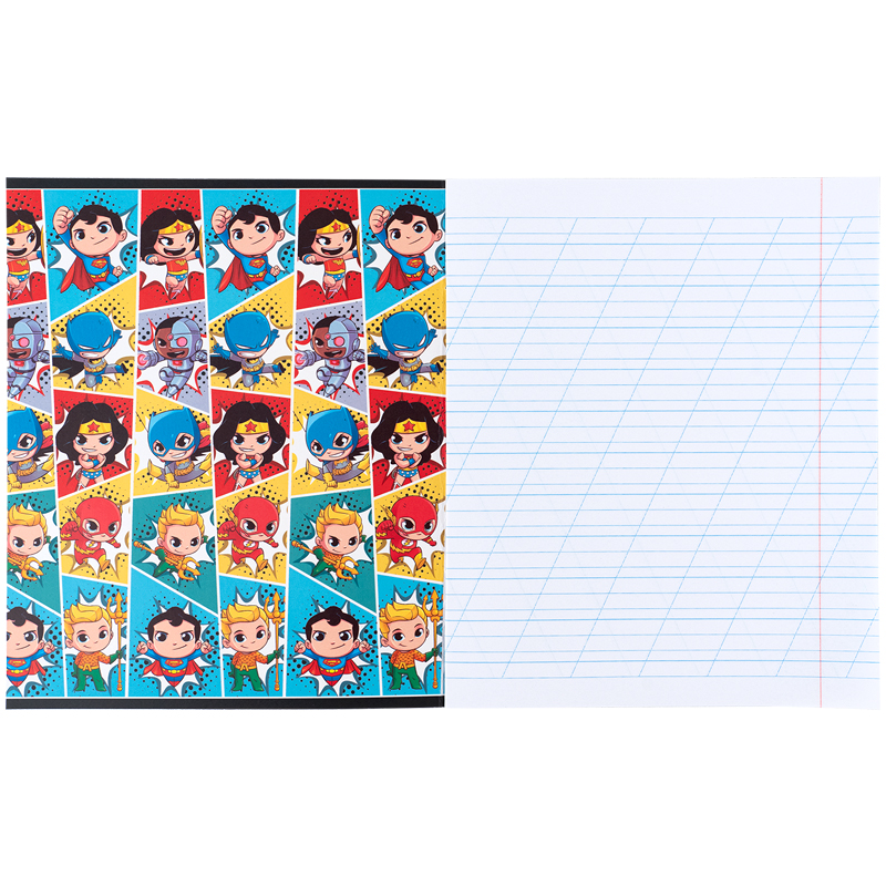 Зошит 12 арк., кос., софт тач + УФ лак, DC Comics (DC25-235) Kite - фото 8