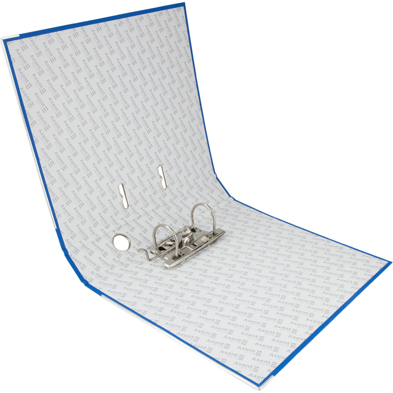 Регистратор 5см. А4 (PP), односторонний, голуб. Axent Delta - фото 2