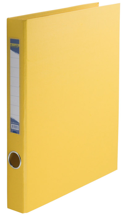 Папка А4, 40мм., 2кільця, жовт. BuroMax - фото 3