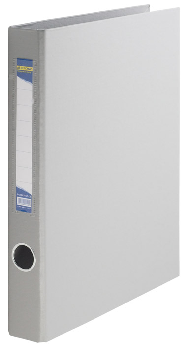Папка А4, 40мм., 2кільця, сір. BuroMax - фото 2