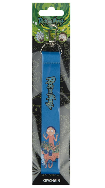 Брелок-подвеска из полиэстера Rick and Morty-2, с металлическим карабином (rm23-3000-2) Kite - фото 5