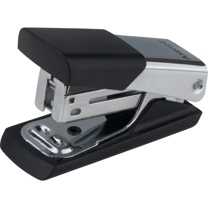 Степлер 24/6 Technic, 15л., глубина скрепления 23мм., метал., 4935-A хромирование Axent - фото 1