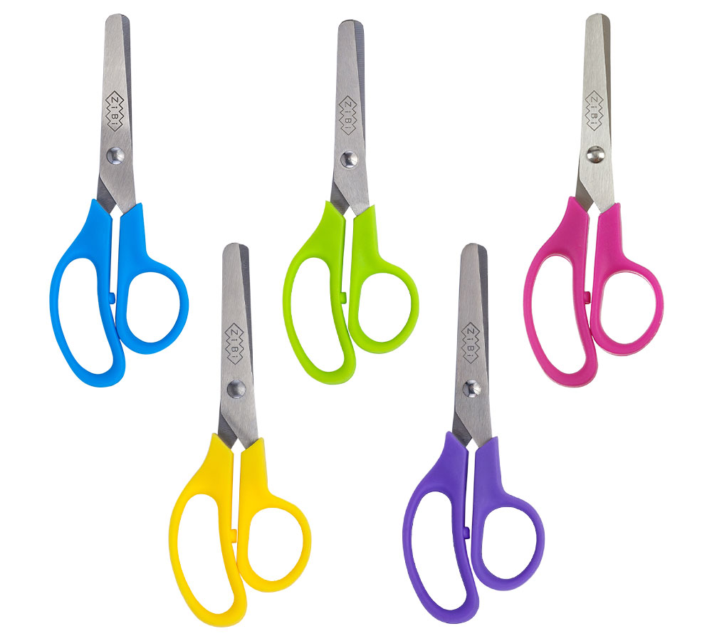 Ножницы 12,3см,  детские ZiBi - фото 6