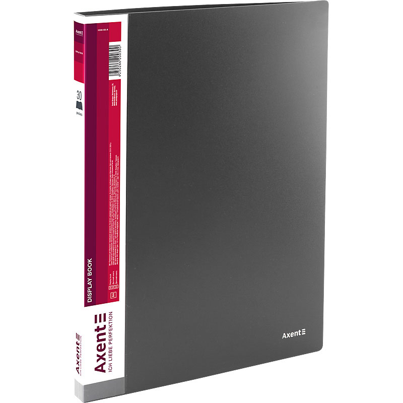 Папка на 30 файлов, сер. Axent - фото 3