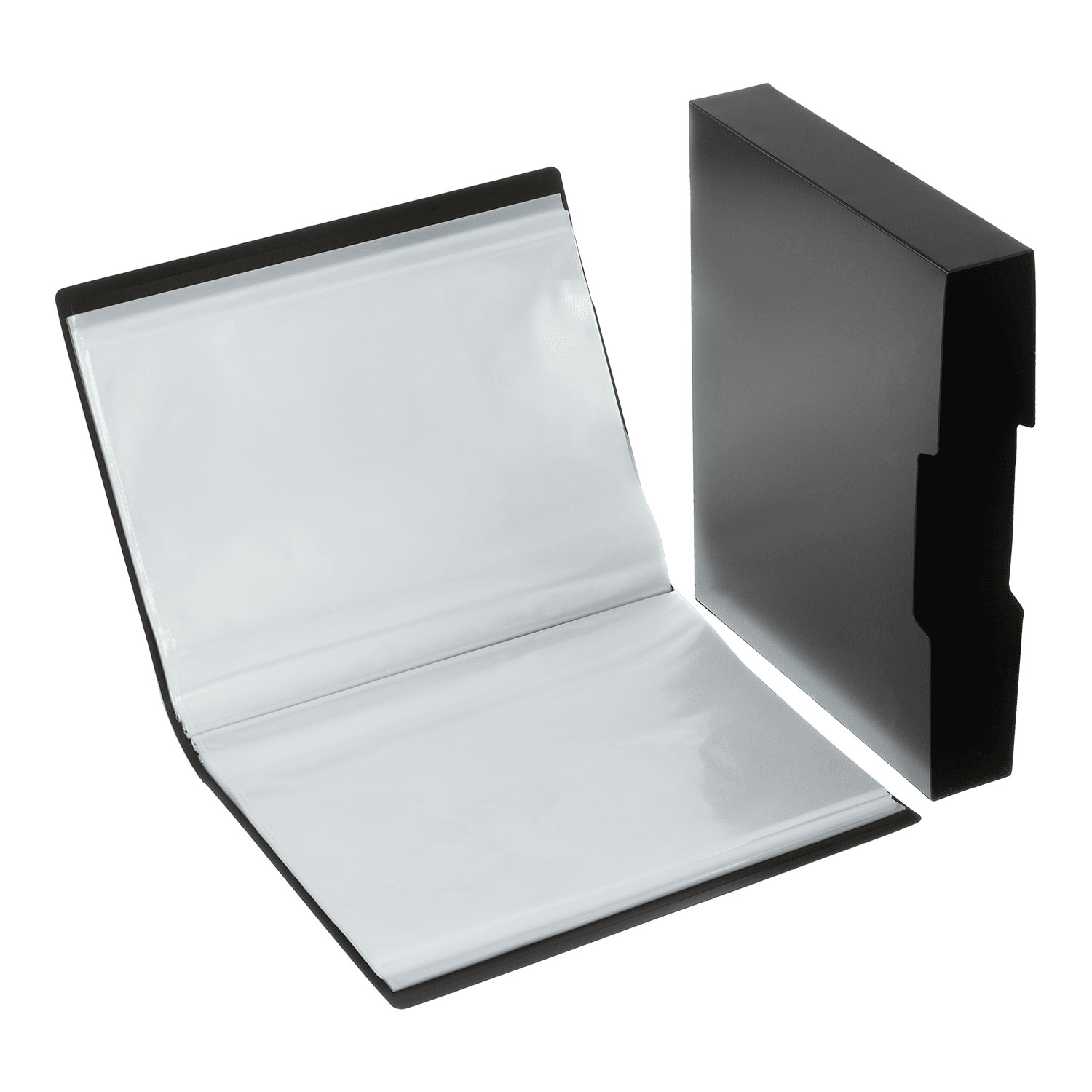 Папка на 100 файлов, в коробке, черн. BuroMax - фото 3