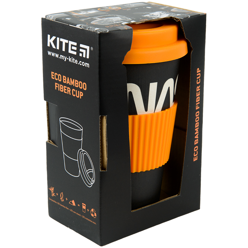 Стакан из бамбука в коробке, 440 мл «NASA» Kite - фото 1