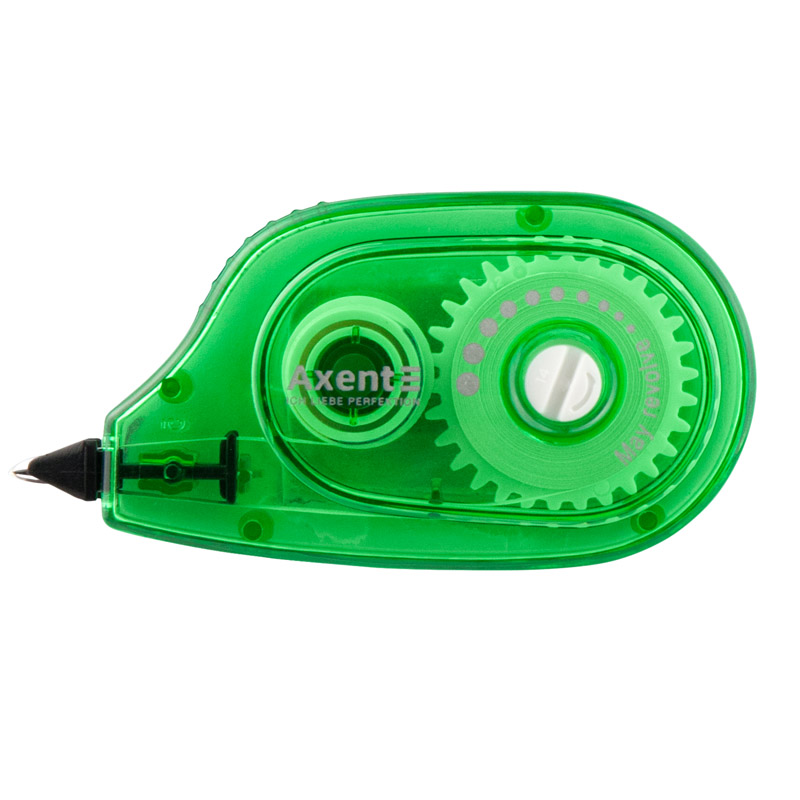 Корректор ленточный, 5 мм*6 м, зеленый Axent - фото 1