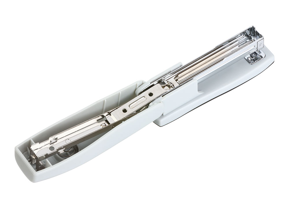 Степлер 24/6, 20л., глубина захвата 65мм., серый BuroMax - фото 3