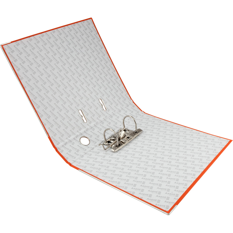 Регистратор 5см. А4 (PP), односторонний, оранж. Axent Delta - фото 2