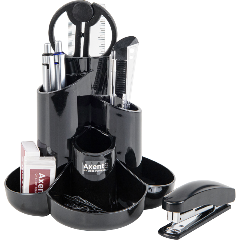 Набір настільний Cascade, в коробці, чорний Axent - фото 1