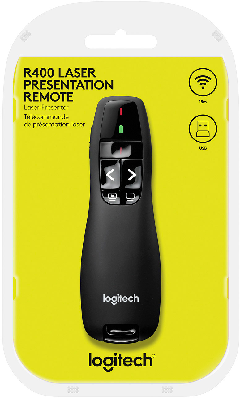 Презентер Presenter R400 (910-001356), черн. Logitech - фото 9