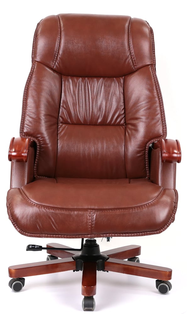 Кресло Галахад EX RL (Кожа LC-I) коричневый АКЛАС - фото 2
