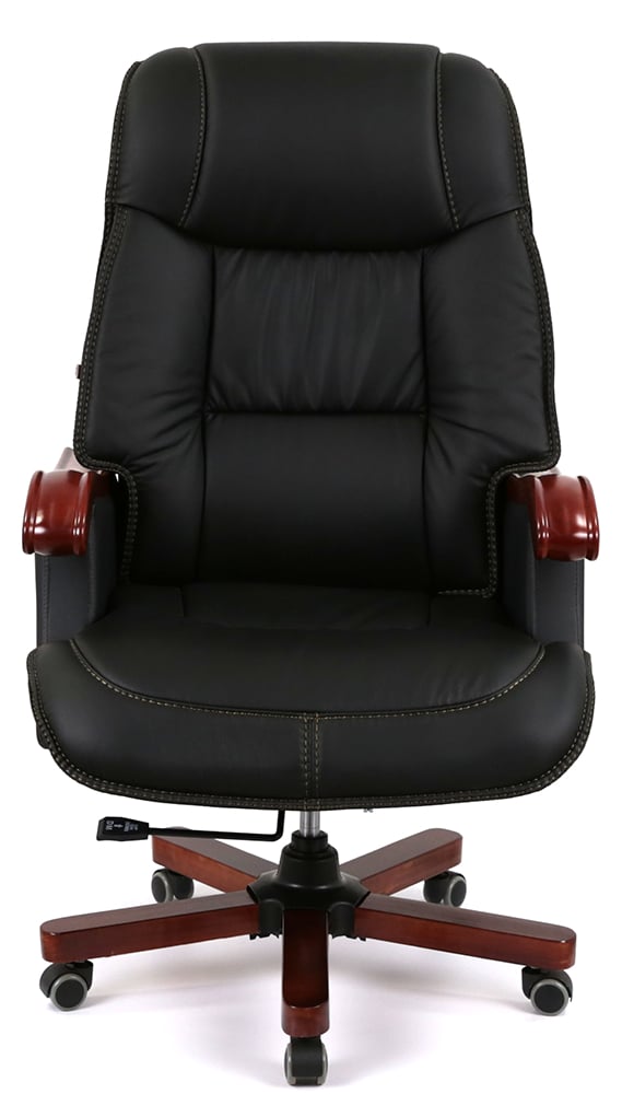 Кресло Галахад EX RL (Кожа LC-A) черный АКЛАС - фото 12