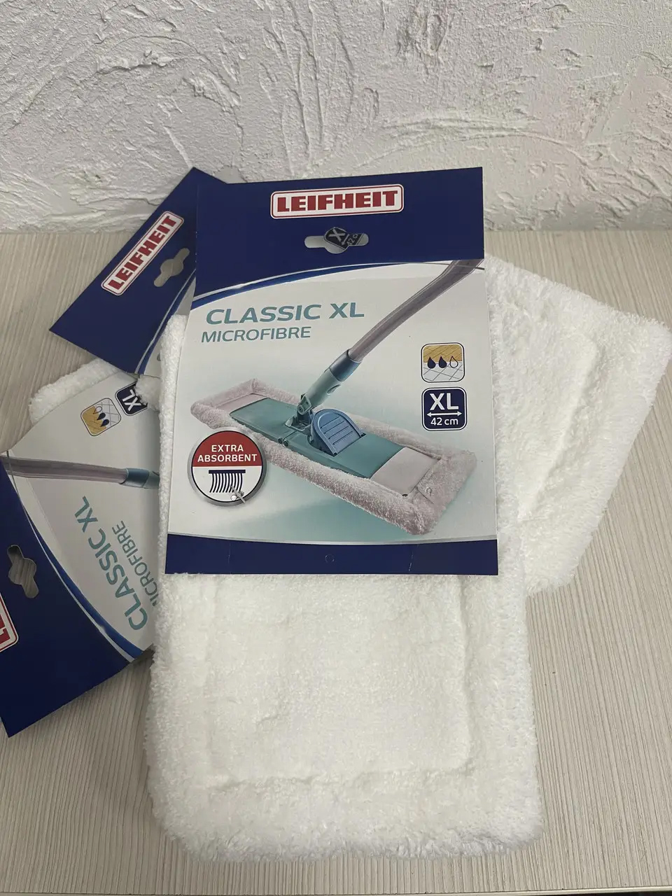 Насадка сменная для швабри Leifheit Classic XL 60Y 42х15 см (87017) LEIFHEIT - фото 5