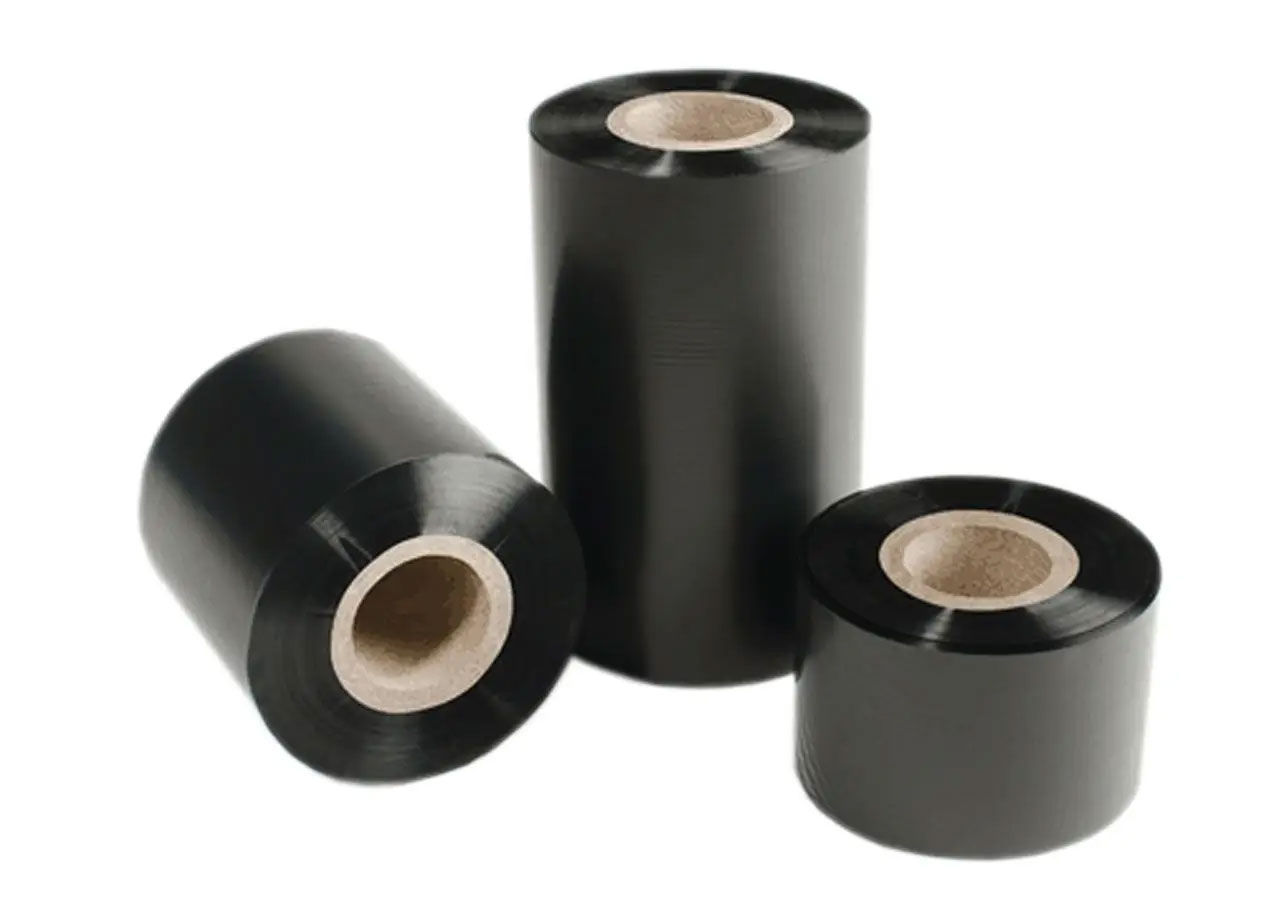 Риббон (красящая лента) 45мм. х 300м. Resin (смола), черн. Китай - фото 2