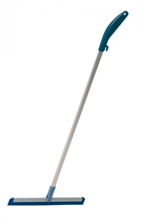 Сгон для воды и сухого мусора с алюминевой длинной ручкой, 35см., 