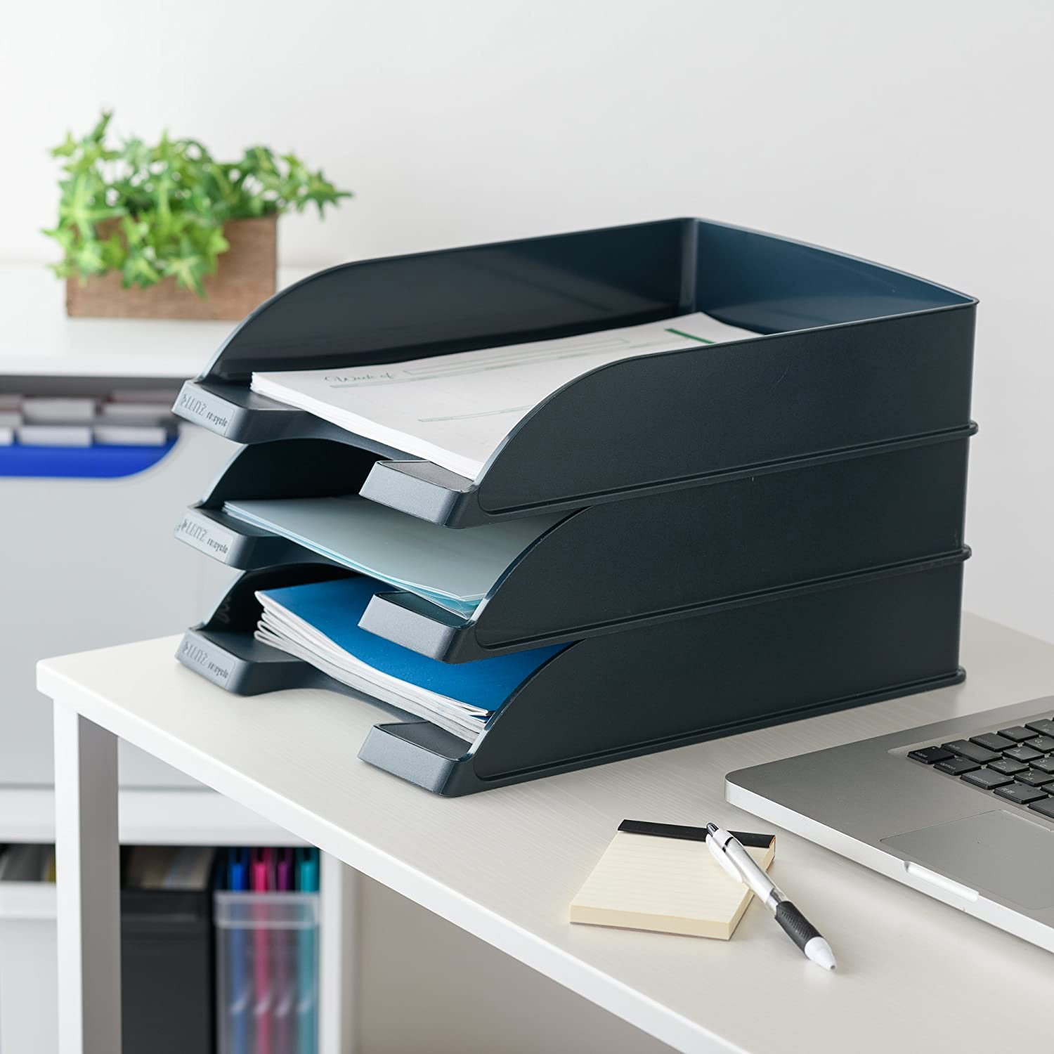 Лоток горизонтальный Recycle, графит LEITZ - фото 3